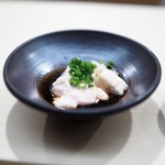 日本橋蛎殻町 すぎた - かわはぎ　肝醤油