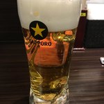 呼び戻しとんこつ 光四郎 - 生ビール