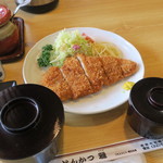 とんかつ雅 - ロースかつ定食（￥1.150）