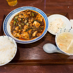 中国菜 オイル - 麻婆豆腐定食