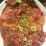 焼肉みなみ - 上ﾐﾉ　レバー　ハラミ　ロース