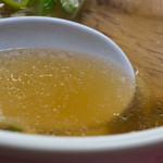 一品香 - ラーメンスープ