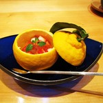 つる木 - ⑪水菓子：三方柑のゼリー