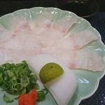 千石寿司 - クエのお造り