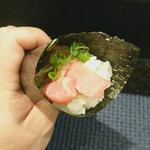 千石寿司 - ネギトロ手巻き寿司