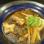 千石寿司 - 舌平目の煮付け