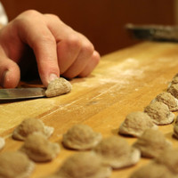 ◆Orecchiette di grano arso con cime di rapa