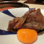 西麻布けんしろう - 玉子に絡めて