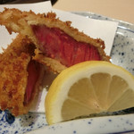 西麻布けんしろう - けんしろうオリジナル低温調理で作ったサガリカツ