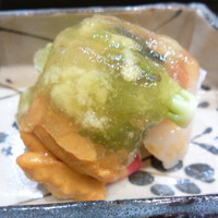 ぎをん 福志 - さっぱりとお酢の効いたジュレ掛け