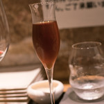 わいん食堂 Chez とし - 2018.2 蜂蜜酒ミートヤドヴィカ（グラス 1,100円）