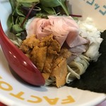 ハイデン.コッコFACTORY サマンサ・タマサ - 雲丹の混ぜそば