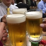 すき焼･鍋物 なべや - 生ビールでスタート¥530 