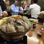 すき焼･鍋物 なべや - 名物 冬季限定のかきみそ鍋¥1200コレ1人前