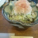 時香忘 - 粗挽きオヤマボクチ蕎麦、おろし掛け（１５７５円）