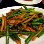台湾料理 ばん - ニンニクの芽の豚肉炒めランチ 540円税込