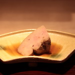 東麻布 天本 - 20日熟成の余市産あん肝