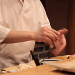 東麻布 天本 - 五島の鰆の松前漬け