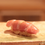 東麻布 天本 - 鮪のカリスマ「フジタ水産」大間の鮪「大トロ」