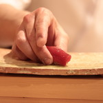 東麻布 天本 - 鮪漬け