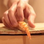 東麻布 天本 - 車海老