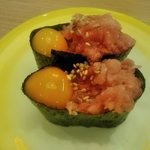 すし江戸 - サーモンユッケ