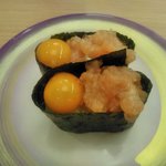 すし江戸 - サーモンユッケ