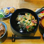 シロクマ食堂 - ランチ
冬野菜のチヂミ　1100円