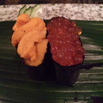 寿司 ジャンボ並木 - うに、いくら