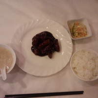 全家福 新館 - 黒酢の酢豚