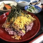 ヤマキチ - ひな膳(古代米のちらしご飯)