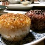 ヤマキチ - 焼きおにぎりと古代米おにぎり(季節のランチ)