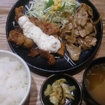 ORIGIN DINING - チキン南蛮＆生姜焼きコンビ定食