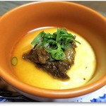 心に染みる - 甘辛牛すじ　ふわふわフラン