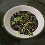 セルサルサーレ - イカスミのリゾット ライムとコリアンダーの香り2