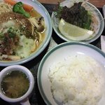 軽食・喫茶ノマド - 和風ハンバーグセット