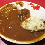 ステーキのあさくま  - カレーライス。                    2018.01.16