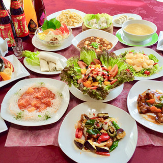 00円 香春の人気メニューもチョイス可能 お料理が選べる女子会コース 1300円で飲み放題も可 香春 佐伯 中華料理 食べログ