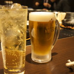 炭焼き 成吉思汗いし田 - 乾杯( ^^)／▽▽＼(^^ )