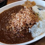 カレー屋３時まで。 - カレーライス＋フライドオニオン