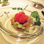 レストラン エテルニテ - トマトとオマール海老