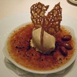 レストラン エテルニテ - ナッツのクリームブリュレ