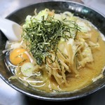 旨辛タンメン 荒木屋 - 日替わり限定の「月見カレー」(850円)