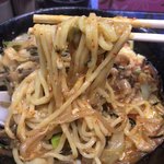 旨辛タンメン 荒木屋 - 日替わり限定「海鮮まぜそば」(850円)