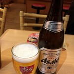 すき家 - 瓶ビール410円