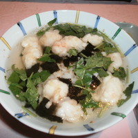 和食 清水 - 天バラ茶漬け