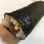 ふる里うどん  - こちらは見た目もカツカレーの恵方巻き