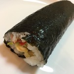 ふる里うどん  - ん？ サラダ巻きに見えてしまった