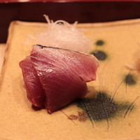 銀座 鮨 かねさか 本店 - 鰹の塩たたき＆鰹の砂ずり