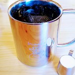 コメダ珈琲店 - アイスコーヒー モーニング420円 小倉あん トーストはジャム